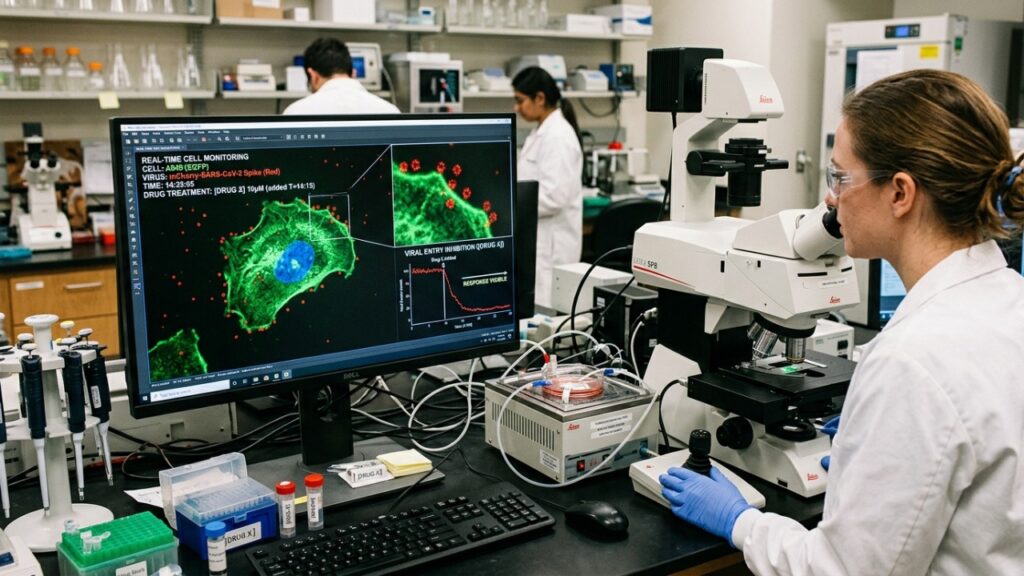 Microscópio revolucionário de Stanford revela células vivas em detalhes impressionantes