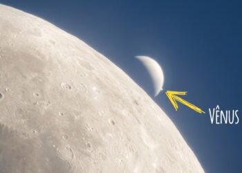 Vênus vai desaparecer atrás da Lua em plena luz do dia e poderá ser visto sem equipamento especial