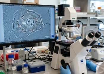 Microscópio revolucionário de Stanford revela células vivas em detalhes impressionantes