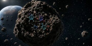 Cientistas encontram em asteroide as 5 letras essenciais do DNA e RNA e descoberta pode mudar a origem da vida
