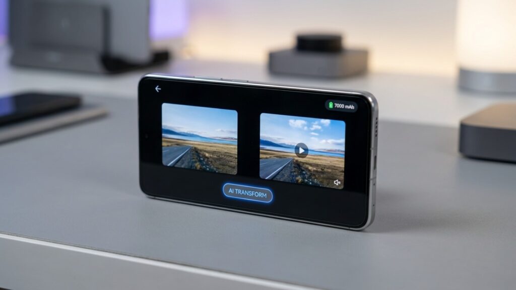 Honor lança celular que transforma fotos em vídeos com IA e promete bateria gigante de 7.000 mAh