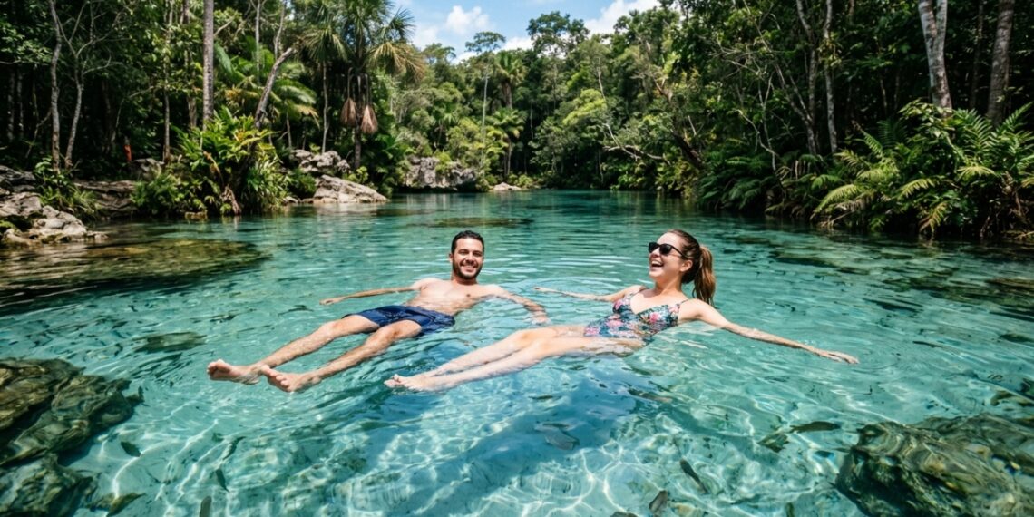 Rios tão transparentes que viram aquário natural: o Bonito de Mato Grosso onde se flutua entre cardumes de peixes