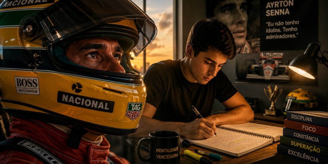 Ayrton Senna, piloto de Fórmula 1, afirmou: “No que diz respeito ao empenho, ao compromisso, ao esforço, à dedicação, não existe meio termo.”