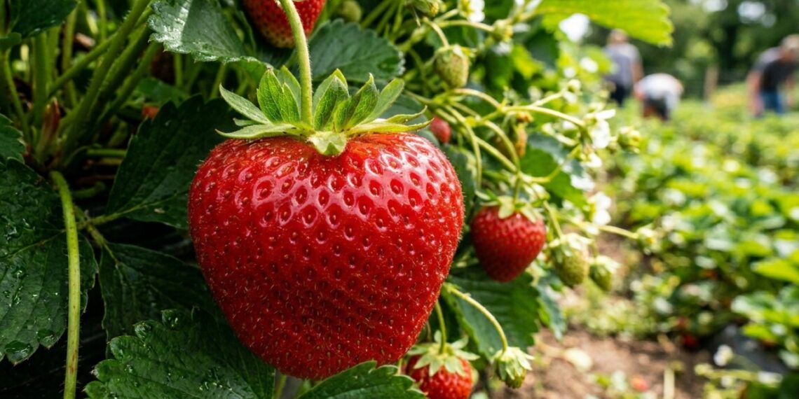 Esse ajuste genético transforma morangos em uma superfruta mais saudável e saborosa