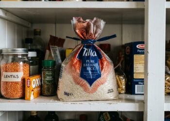 Pare de guardar o arroz no saco original mal fechado embaixo da pia: essa é a maneira correta de armazenar para preservar os grãos secos e soltos