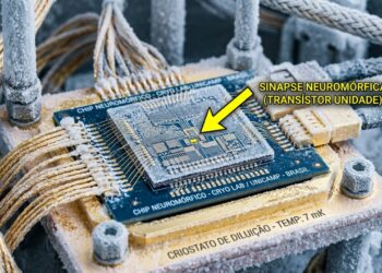 Quase no zero absoluto, um transistor começa a agir como um neurônio