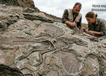 Cientistas encontraram na China o fóssil de um dinossauro semelhante a um pássaro, com 120 milhões de anos