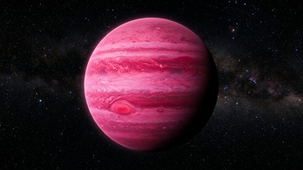 James Webb da NASA descobre estranhas nuvens de sal em planeta rosa