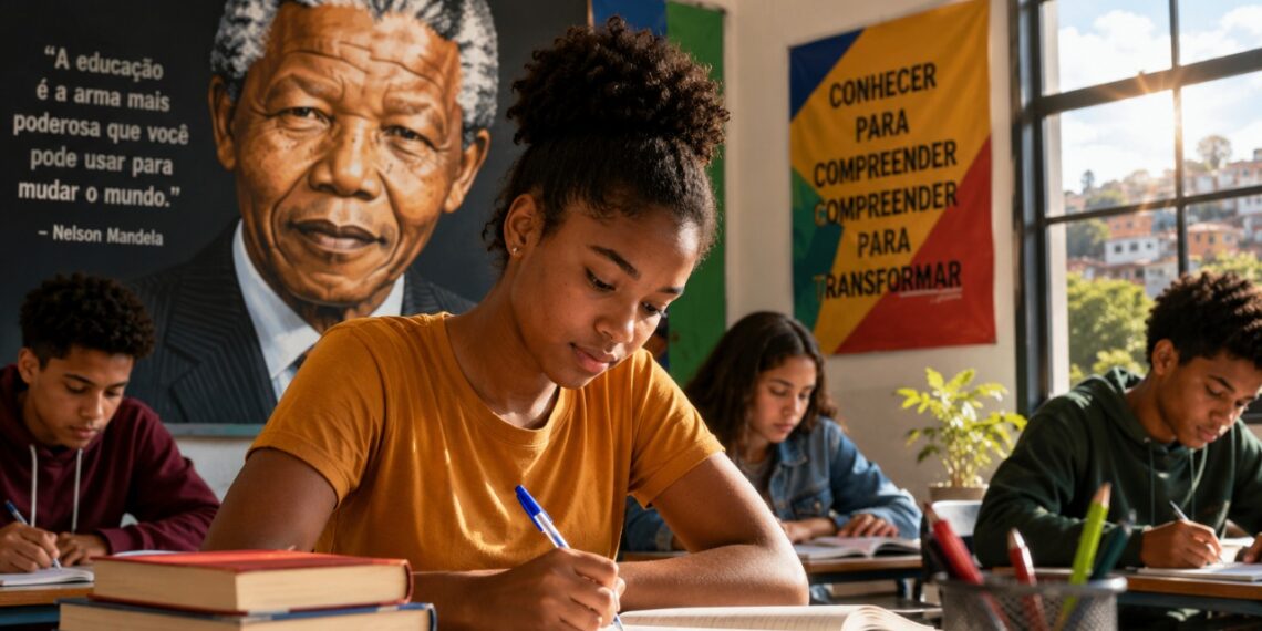 Nelson Mandela, líder sul-africano e ativista, afirmou: “A educação é a arma mais poderosa que você pode usar para mudar o mundo.”