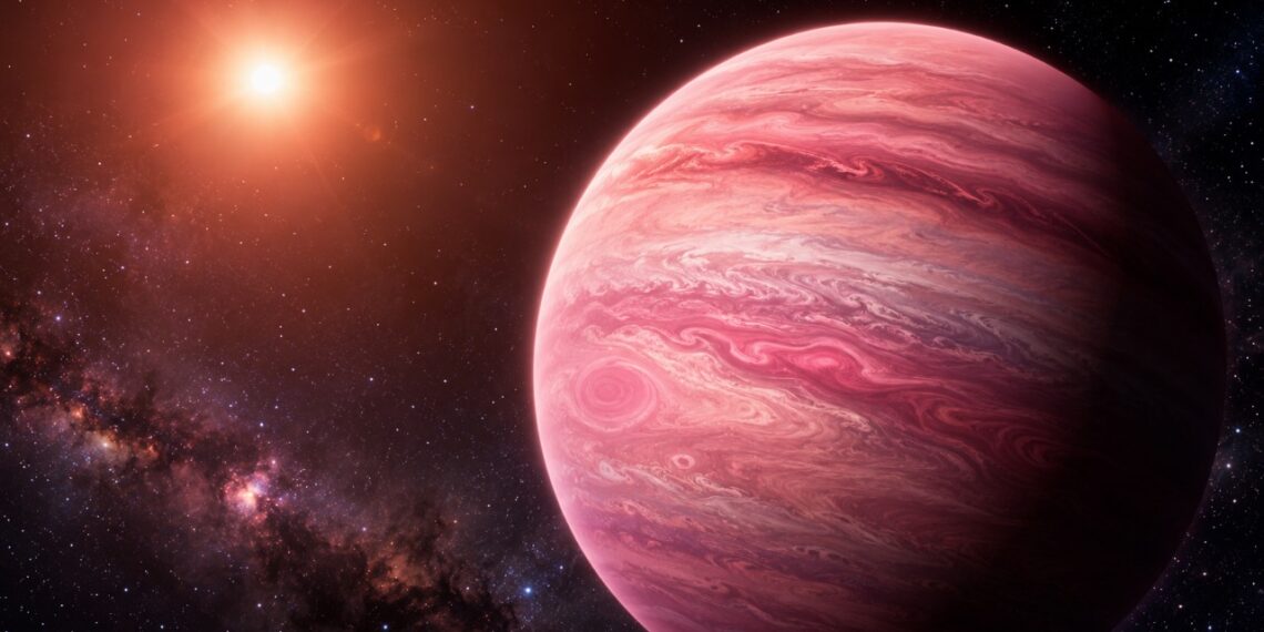 James Webb da NASA descobre estranhas nuvens de sal em planeta rosa
