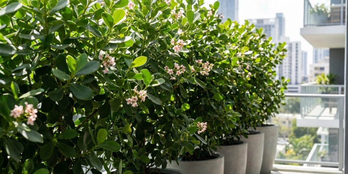 6 folhagens altas onde as raízes ficam rasas e fáceis de controlar, perfeitas para criar barreiras verdes perto da varanda