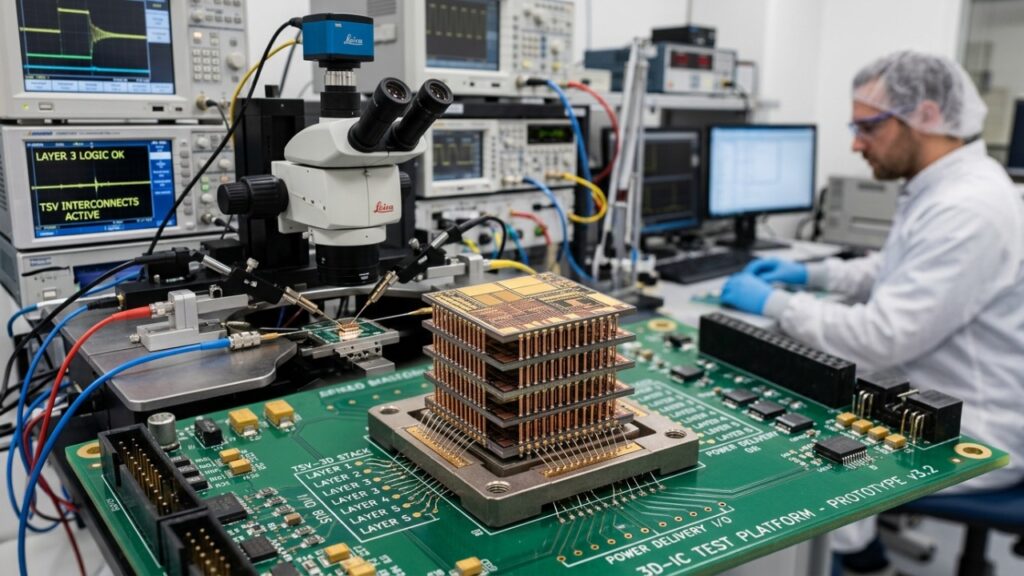 Chips empilhados podem abrir caminho para computadores mais rápidos sem ocupar mais espaço