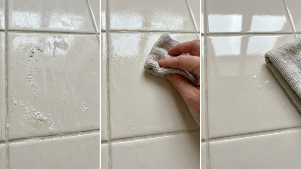 Esqueça o vinagre: este truque simples remove manchas de calcário sem deixar cheiro forte