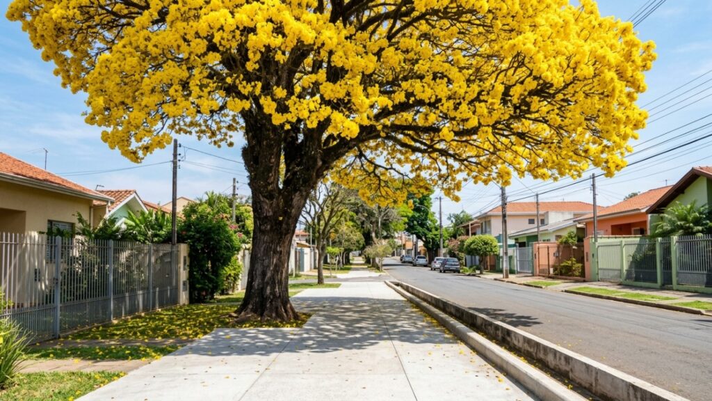 4 árvores de baixa manutenção onde as raízes são inofensivas para o quintal, perfeitas para criar áreas sombreadas