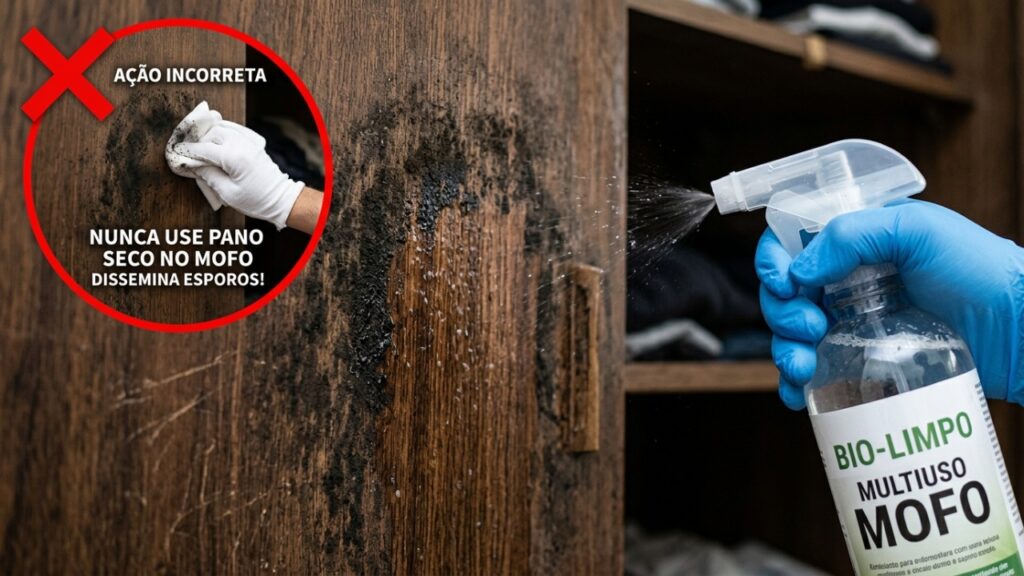 Como tirar mofo branco dos móveis no inverno: o truque fácil da solução borrifada que sempre funciona