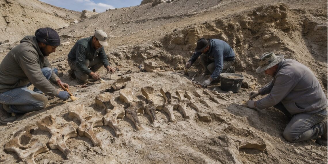 Dinossauro estranho de 20 metros é descoberto na Argentina e surpreende cientistas
