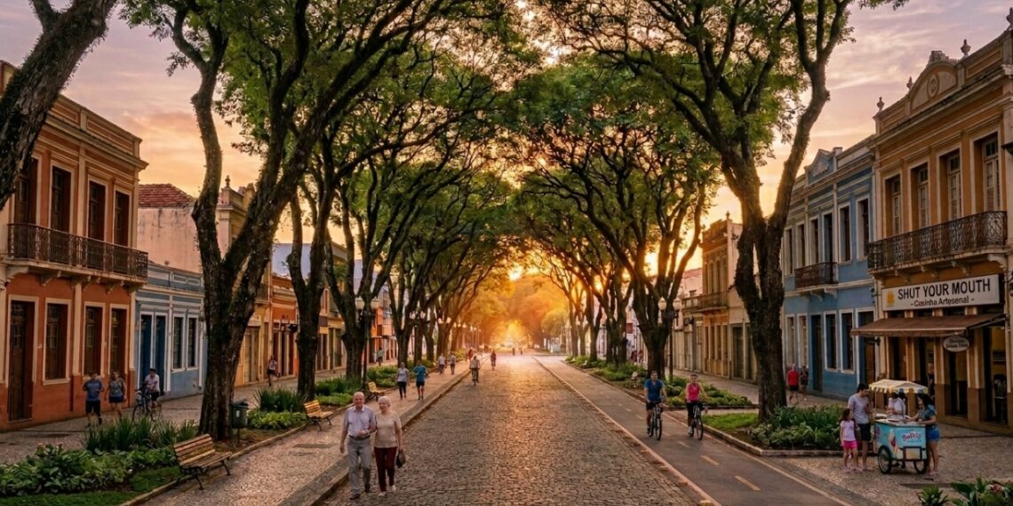 Beleza e qualidade de vida no interior de São Paulo: o destino que honra o título de Morada do Sol com seu bulevar centenário