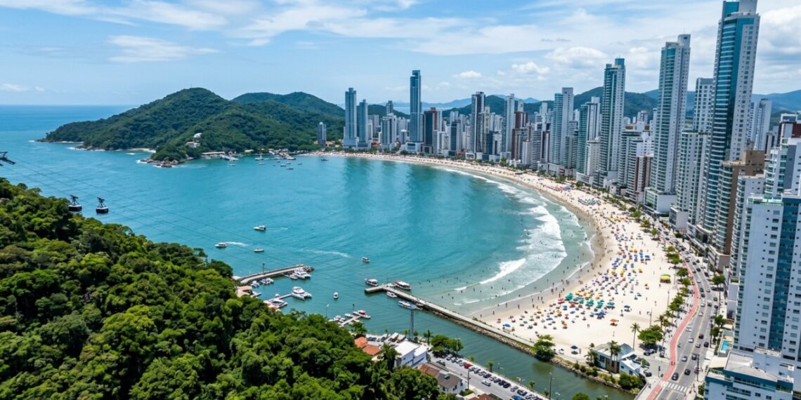 Arranha-céus à beira-mar e um teleférico que liga duas praias: a Dubai brasileira no litoral de Santa Catarina