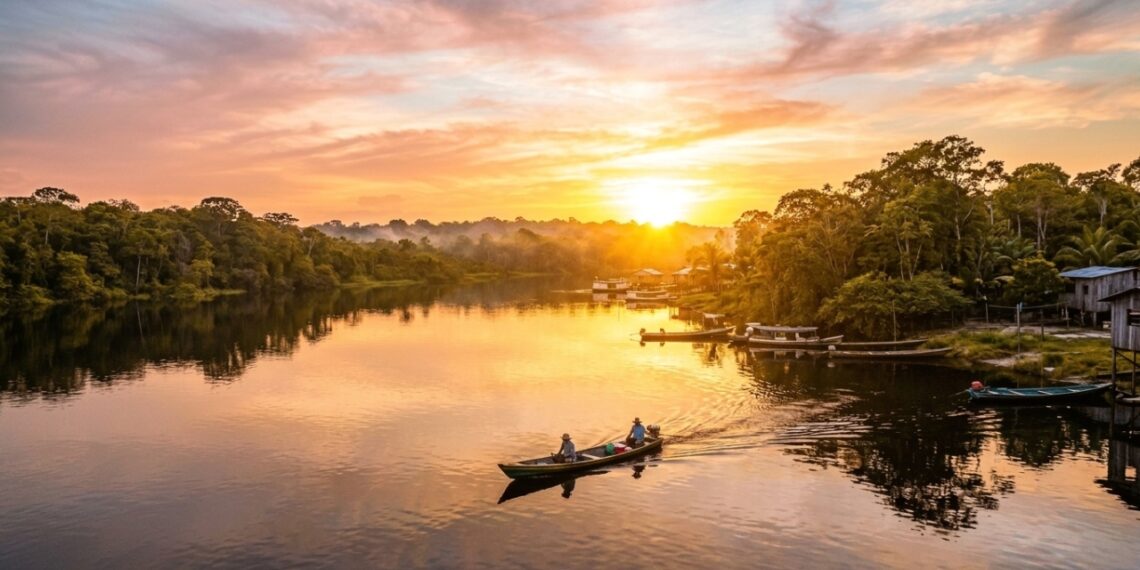 Santuário ecológico no coração do Norte guarda a primeira capital do Amazonas e um labirinto de águas escuras