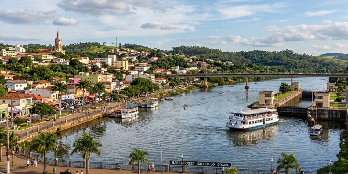 Primeira eclusa turística da América do Sul fica aqui: cidade paulista mostra o Tietê limpo e navegável em roteiro que surpreende a todos