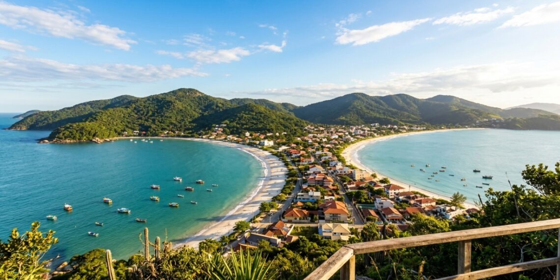 A menor cidade de Santa Catarina tem 39 praias numa só península e virou a Capital do Mergulho Ecológico: o paraíso de mar verde-esmeralda