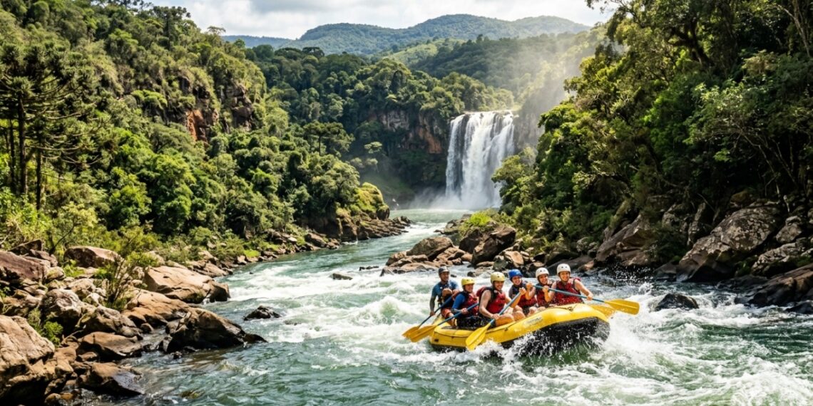 Salvo da poluição industrial por um movimento de jovens no século passado: o polo ecológico supera marcas e lidera o turismo de ação