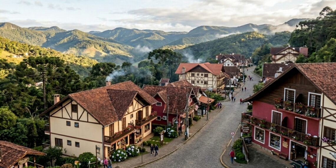 Charme europeu no topo das serras de Minas Gerais: refúgio a 1.555 metros é reconhecido mundialmente como um dos lugares mais hospitaleiros