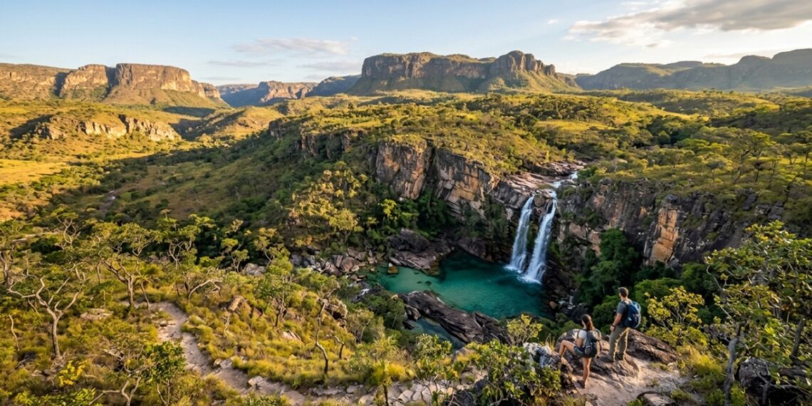 Reconhecimento internacional define esta joia do cerrado brasileiro: rochas ancestrais e sintonia geográfica com o marco peruano se unem aqui