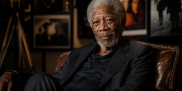 O projeto mais importante da vida de Morgan Freeman segue vivo (Imagem gerada por inteligência artificial)