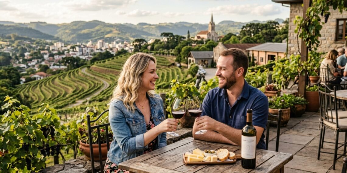 A 1ª região do Brasil com Denominação de Origem do vinho: a cidade gaúcha a 124 km de Porto Alegre que recebe mais de 1 milhão de turistas por ano