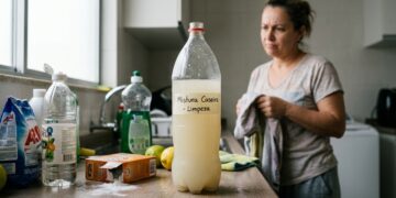 O maior erro da limpeza caseira está dentro dessa garrafa