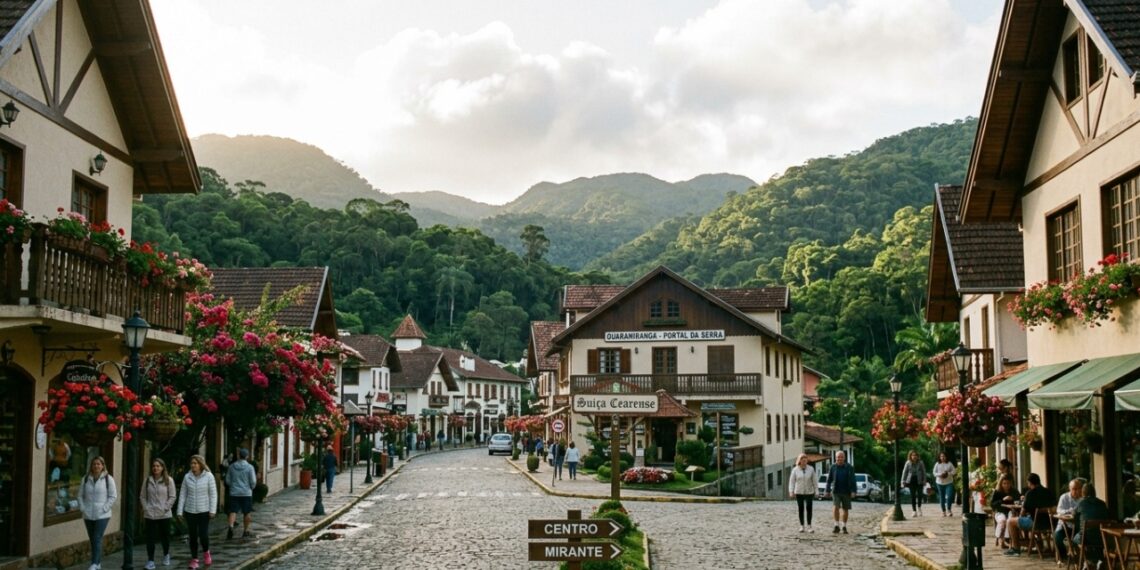 Conhecida como a Suíça Cearense: o refúgio de serra onde o uso de blusa de frio é obrigatório em pleno território do Ceará