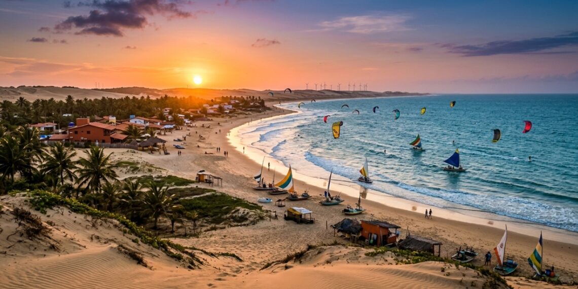 Com uma consistência gigante de ventos que dura quase o ano todo: o destino paradisíaco lidera como alternativa de paz à agitação