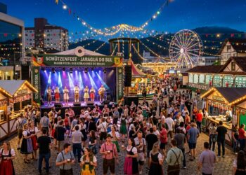 A Capital Nacional dos Atiradores e a maior festa de tiro do Brasil: a cidade de herança alemã encravada num vale de Santa Catarina