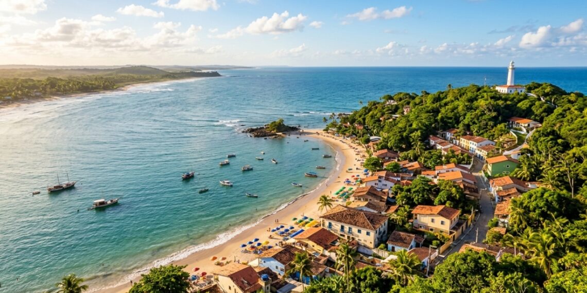Vila baiana de ritmo lento e cercada por 678 metros de fortaleza: o refúgio atlântico fascina turistas com passeio de oito horas de barco