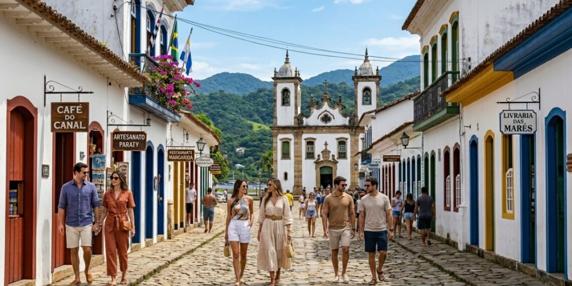 A primeira cidade do Brasil reconhecida pela UNESCO por cultura e natureza ao mesmo tempo: o centro colonial onde o mar invade as ruas na lua cheia