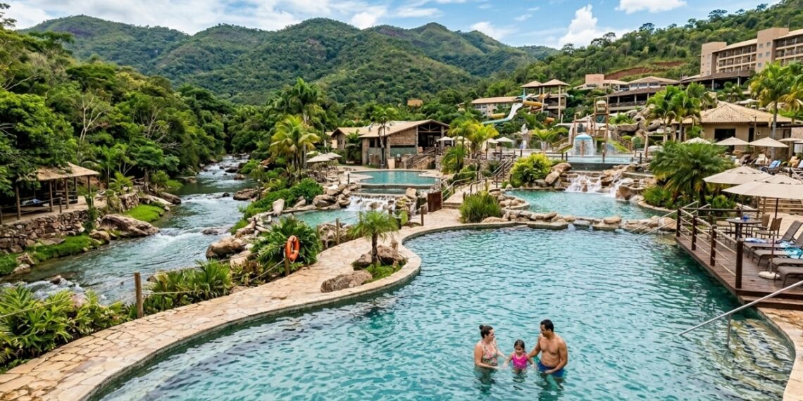 Riqueza natural que brota do solo goiano sem parar: maior rio de águas quentes do mundo é o destino perfeito para quem busca conforto