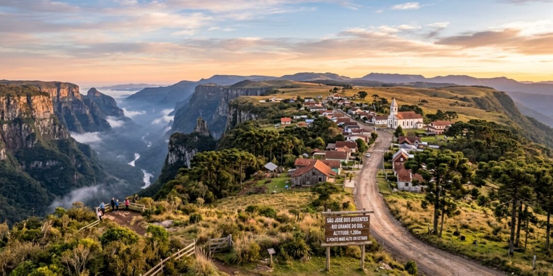 A cidade mais alta e fria do Rio Grande do Sul abriga o ponto mais elevado do estado e oito cânions na divisa com Santa Catarina