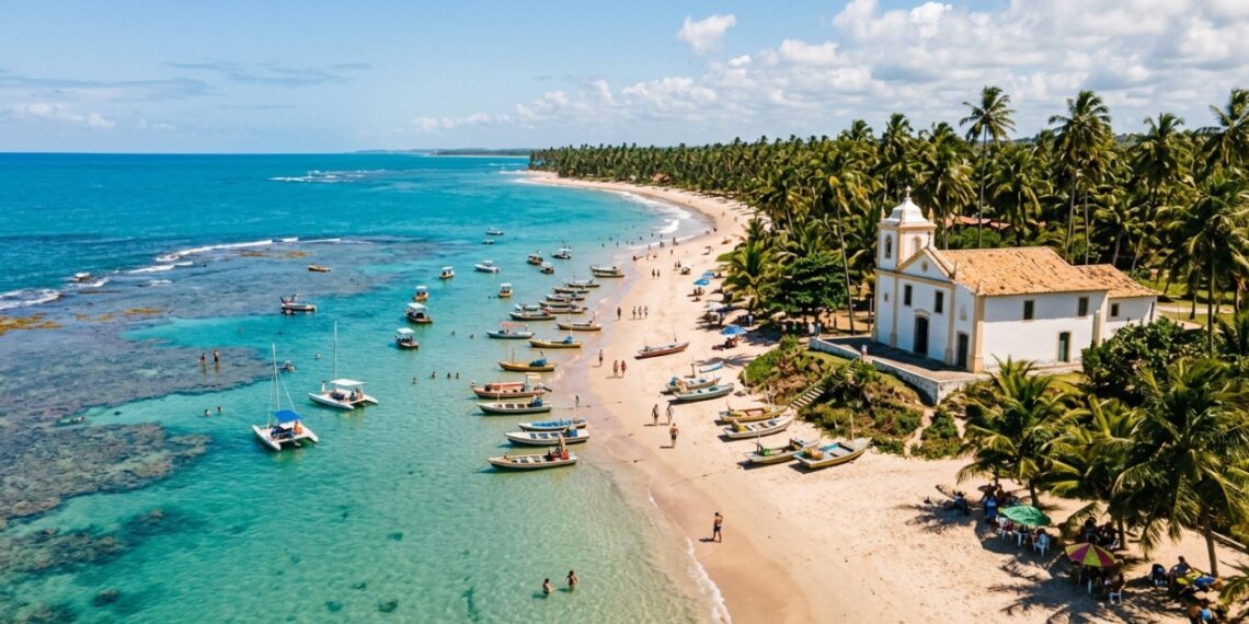 A cidade pernambucana onde os recifes formam piscinas naturais guarda uma das praias eleitas entre as mais bonitas do mundo