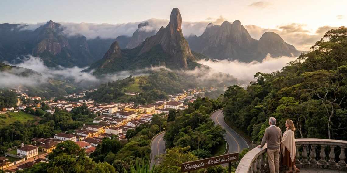 Altitude privilegiada e a majestade do Dedo de Deus encantam a serra fluminense: um refúgio de história, clima ameno e elegância absoluta