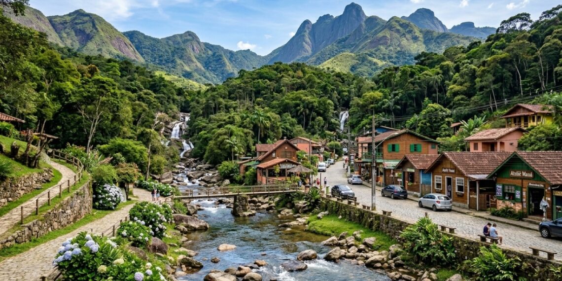 Cenário serrano, a queda d'água mais alta do estado e todo o charme de Visconde de Mauá: o destino fluminense que é um espetáculo natural