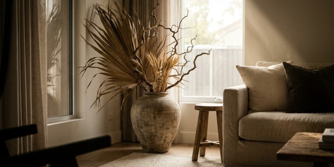 Adeus às plantas de plástico na decoração: a nova tendência é mais elegante e proporciona frescor com folhagens secas naturais