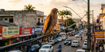 Este gavião-carijó considerado uma das aves de rapina mais comuns do Brasil surpreende biólogos ao registrar recorde histórico de adaptação em áreas urbanas