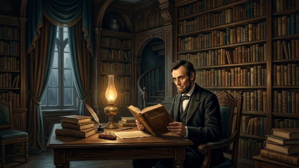 Abraham Lincoln, ao comentar sua profunda admiração pelas obras de William Shakespeare, disse: "Para mim, não importa se Shakespeare é bem ou mal atuado; com ele, o pensamento por si só já basta."