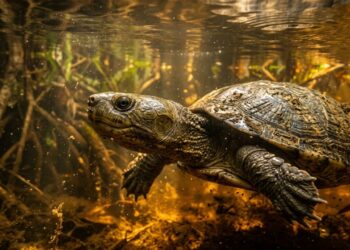 A intrigante tartaruga da Amazônia, que ganhou notoriedade na biologia por, além de utilizar o magnetismo terrestre para se locomover, ser capaz de voltar à praia onde nasceu