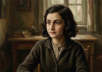 O que Anne Frank quis dizer com a frase: “Quem é feliz fará os outros felizes também”?
