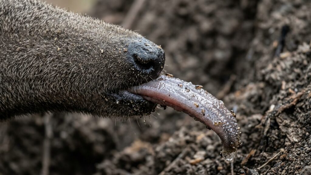 O Tamandua Bandeira Ganhou Notoriedade Na Fauna Do Cerrado Devido A Sua Habilidade De Mover A Lingua Comprida Durante Ataques A Cupinzeiros E Capturar Insetos Com Saliva Pegajosa