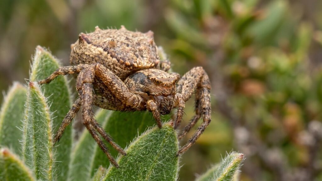 A aranha encontrada durante expedição em Angola que virou destaque entre biólogos porque além de emitir brilho azul consegue indicar a presença de novas espécies
