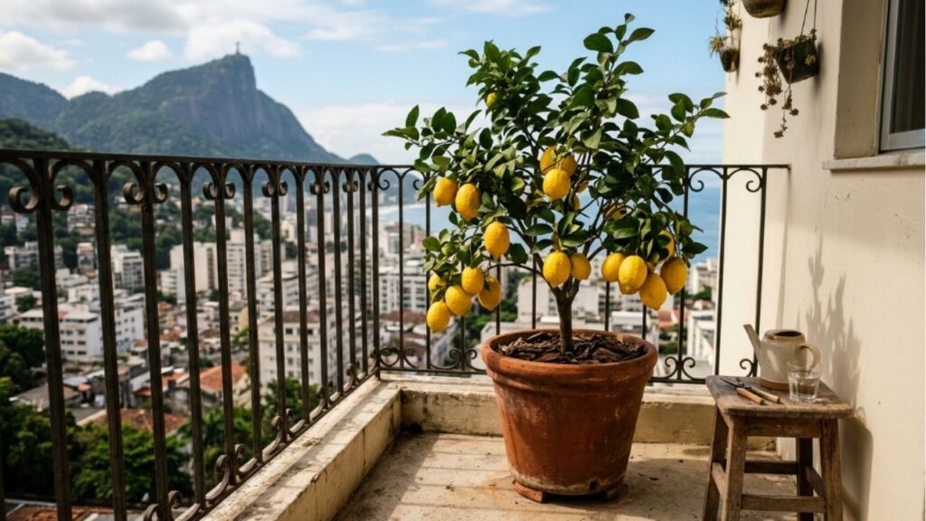 As 5 árvores frutíferas que cabem em vasos no apartamento e dão fruta de verdade na varanda