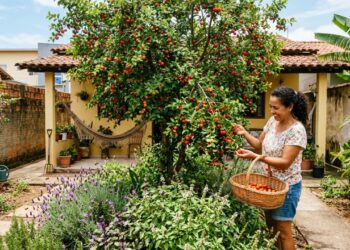 As 7 flores de cheiro doce que atraem abelhas sem ferrão e deixam o seu pomar caseiro perfeitamente polinizado e produtivo